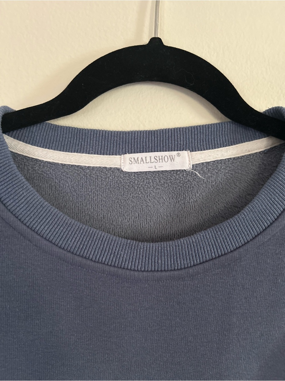 Lot of 2 large Smallshow nursing/breastfeeding sweatshirts in purple and blue - Picture 5 of 8